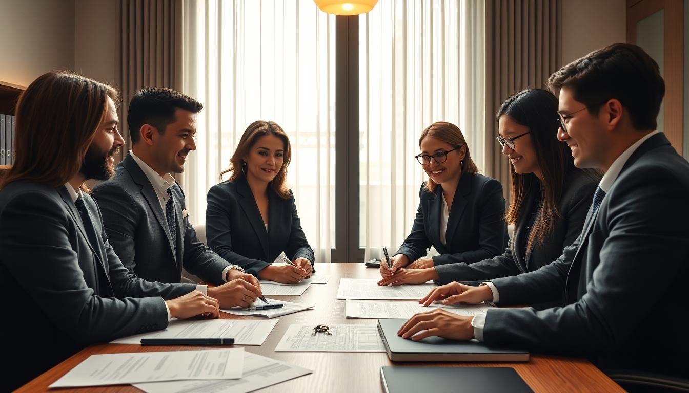 Real estate ownership transfer documents and closing confirmation